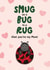 Cute Mothers Day Card - Smug As A Bug created by Bev O'Connor || @oconnordesign