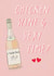 Funny Valentine's Day Card - Chicken Wine And Sexy Time created by Sweetlove Press