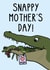Cute Mother's Day Card - Crocodile Pun - Snappy created by OhJaye