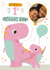 Cute Mother's Day Card - 1st - Dinosaurs created by Hollie McManus Illustration