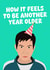 Funny Birthday Card - Squid Game - How It Feels To Be Another Year Older created by PopDogShop