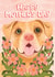 Cute Mother's Day Card - Bulldog created by Hollie McManus Illustration