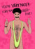 Funny Valentine’s Day Card - Borat - You’re Very Nice, High-Five! created by Kasia Cards