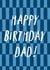 Classic Birthday Card - For Dad - Checkerboard created by Zoe Spry