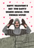 Fun Valentine’s Day Card - Monty Python - Hearts created by Swish & Scribble