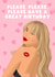 Cute Birthday Card - Please Have A Great Birthday - Sabrina Carpenter created by Pink Peach Cards