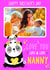 Cute Panda Mothers Day Card for Nanny - Sweet - Love You Lots Nanny - Photo created by Jennibdraws