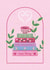Pretty Anniversary Card - Lovely Valentines Card - Favourite Love Story - Books created by Danielle’s Doodles