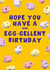 Funny Birthday Card - Mini Eggs created by Pink Peach Cards