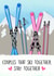 Fun Valentine's Day Card - Couples That Ski Together - Stay Together created by Poppy & Mabel