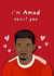 Punny Valentine's Day/Anniversary Card - Manchester United - Amad Diallo Pun created by Original Fox Cards