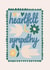 Modern Sympathy Card - Heartfelt - Typography created by Laura Darrington Design Ltd.