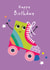 Cute Birthday Card - Roller Skate created by Laura Darrington Design Ltd.