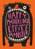 Cute Mother's Day Card - From Your Kid - Little Monster created by AbiGoLucky
