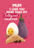 Cute Mother’s Day Card - I Love You More Than My Jellycat Collection - Hearts created by Giddy Kipper