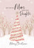 Classic Christmas Card - For Mum - From Daughter - Decorated Tree created by Rebecca Prinn