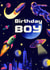 Classic Birthday Card - Birthday Boy - Space created by Rocket68