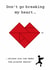 Tangram Puzzle - Valentines - Heart - Boyfriend Girlfriend Partner Husband Wife created by Ant&Vic UK