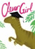 Funny Graduation Card - For Her - Velociraptor Dinosaur created by Pretty Pretty Bad