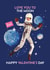 Barbie Astronaut Valentine’s Day Card - Love You To The Moon – Nostalgia created by Danilo