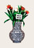 Pretty Mother's Day Card - Tulips - Vase created by Folio | Ian Owen