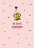 Cute Be Mine Woodstock Valentine's Day Card – For Partner – Peanuts – Snoopy created by Danilo
