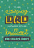 Fun Father's Day Card - Amazing Dad - Bold Typography created by Evie Garnett Designs