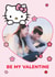 Cute Personalised Hello Kitty Valentine's Day Card created by Danilo