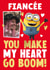 Personalised Minions Valentine's Day Photo Card for Fiancée - Boom! created by Danilo