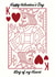 Fun Poker Card Valentine's Day card for your boyfriend or husband created by Emma Simonsen