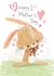 Cute Mother's Day Card - Happy 1st Mother's Day - Bunny created by Lindsey Sagar
