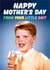 Funny Mother's Day card - From Your Little Shit created by Dean Morris Cards