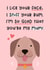 Cute Mother's Day Card - From the Dog - Glad That You're My Mum created by Joanne Hawker