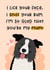 Cute Mother's Day Card - From The Dog - Border Collie created by Joanne Hawker
