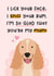 Cute Mother's Day Card - From The Dog - Spaniel created by Joanne Hawker