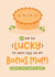 Cute Mother's Day Card - Step Mum - Pie Am So Lucky created by Joanne Hawker
