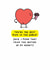 Funny Birthday/Mother's Day Card - Best Mum In The World - Heart created by mungo and shoddy