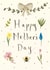 Pretty Mother's Day Card - Garden Flowers created by Love Lucy Illustration