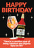 Arty Birthday Card - Aperol Spritz created by Jon Downer