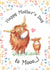 Cute Mother's Day Card - Highland Cows created by Kate Garrett