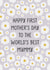 Cute Mother's Day Card - Daisies - First Mother's Day created by Goldie & Wilder