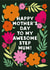 Pretty Mother's Day Card - Awesome Step Mum created by Sarah Corcoran 