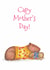 Cute Mother's Day Card - Capybara created by LeopardyNonsense