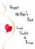Cute Mother's Day Card - From The Bump & Dad - Pregnant Mum created by Swizzoo