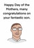 Funny Mother's Day Card - Day Of The Mothers - Fantastic Son created by Childish Ramblings