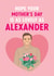 Cute Mother's Day Card - Alexander - The Traitors created by The Cake Thief