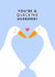 Cute Anniversary/Valentine's Day Card - Ducks - You're A Quacking Husband! created by Joanne Hawker