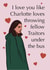 Funny Valentine's Day Card - Charlotte - The Traitors created by Emma Blue