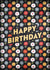 Floral Pattern simple "Happy Birthday" Card created by Orca 87
