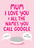 Funny Mother's Day Card - Speaking To Google - Home Speaker created by The Cake Thief